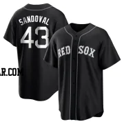Patrick Sandoval Men's Boston Red Sox Black/White Replica Jersey