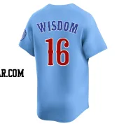 Patrick Wisdom Men's Chicago Cubs Royal Limited 2nd Alternate Jersey