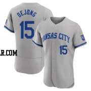 Paul DeJong Men's Kansas City Royals Gray Authentic 2022 Road Jersey