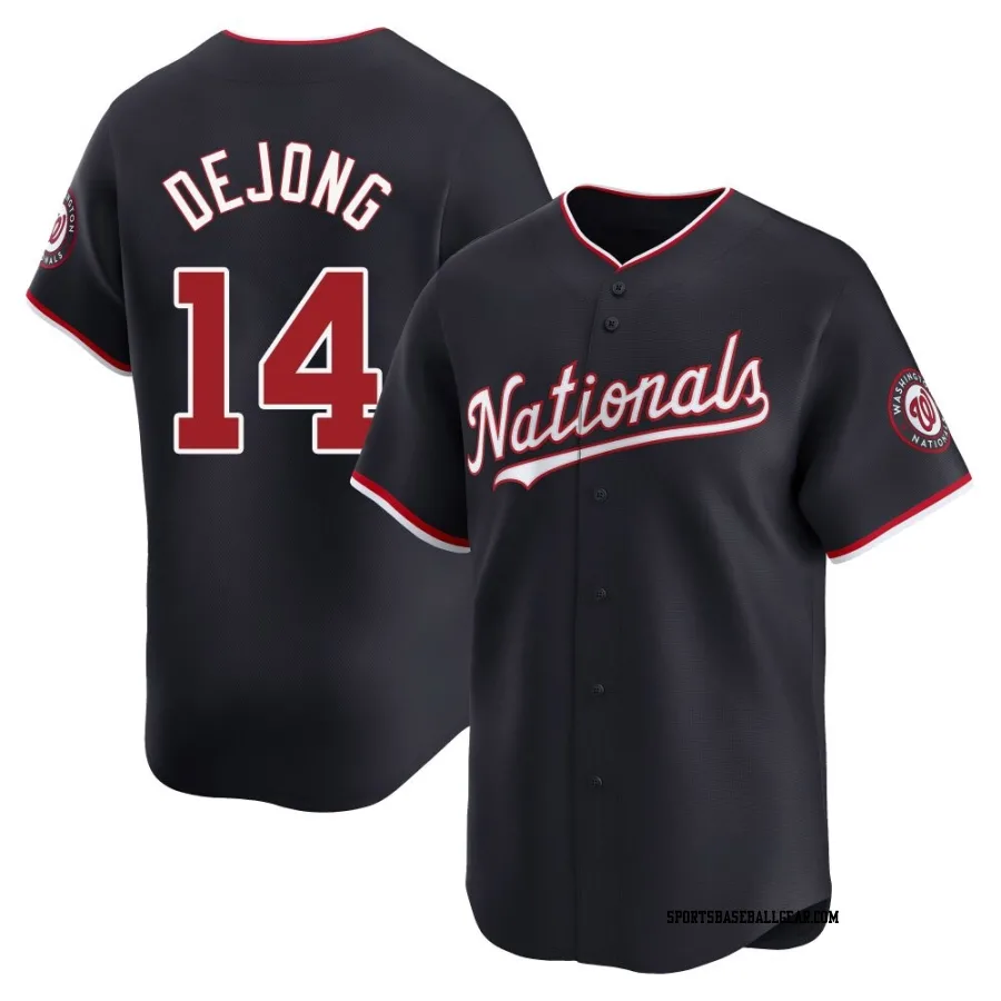 Paul DeJong Men's Washington Nationals Navy Limited Alternate Jersey