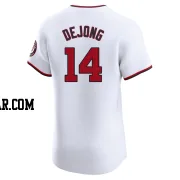 Paul DeJong Men's Washington Nationals White Elite Home Jersey