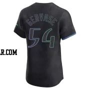 Paul Gervase Men's Tampa Bay Rays Charcoal Elite 2024 City Connect Jersey