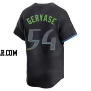 Paul Gervase Youth Tampa Bay Rays Charcoal Limited 2024 City Connect Jersey