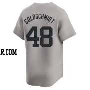 Paul Goldschmidt Men's New York Yankees Gray Limited Away Jersey