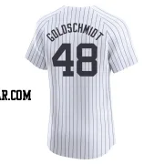Paul Goldschmidt Men's New York Yankees White Elite Home Jersey