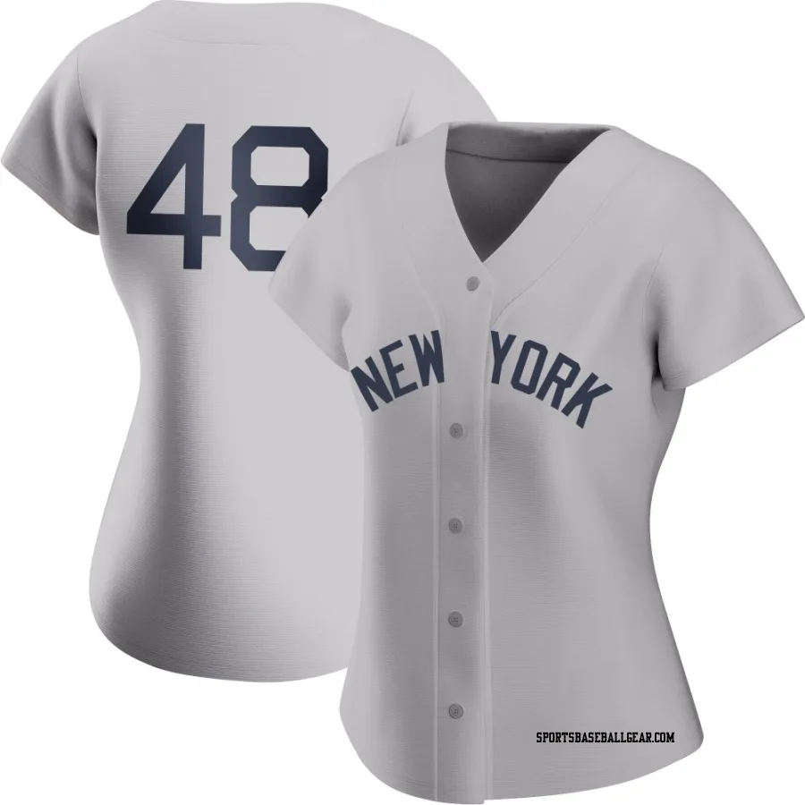 Paul Goldschmidt Women's New York Yankees Gray Authentic 2021 Field of Dreams Jersey