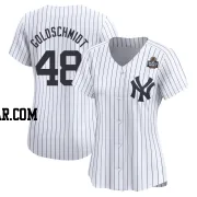 Paul Goldschmidt Women's New York Yankees White Limited Yankee Home 2024 World Series Jersey
