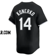 Paul Konerko Men's Chicago White Sox Black Limited Alternate Jersey