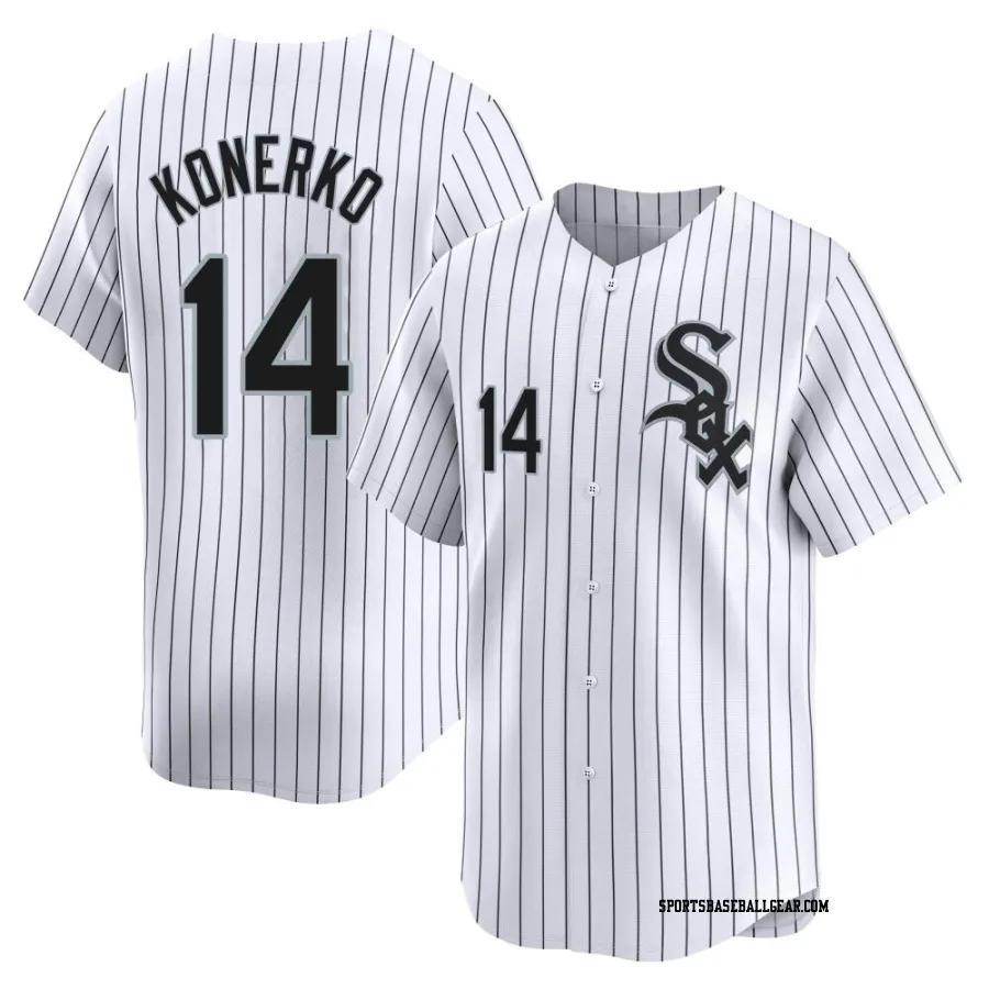 Paul Konerko Youth Chicago White Sox White Limited Home Jersey