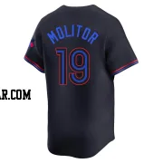 Paul Molitor Youth Toronto Blue Jays Black Limited 2024 City Connect Jersey