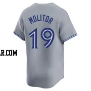 Paul Molitor Youth Toronto Blue Jays Gray Limited Away Jersey