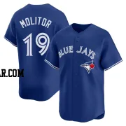 Paul Molitor Youth Toronto Blue Jays Royal Limited Alternate Jersey
