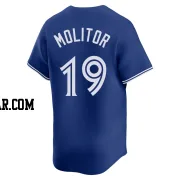 Paul Molitor Youth Toronto Blue Jays Royal Limited Alternate Jersey