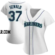 Paul Sewald Women's Seattle Mariners White Authentic Home Jersey