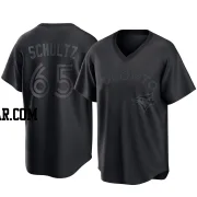 Paxton Schultz Youth Toronto Blue Jays Black Replica Pitch Fashion Jersey