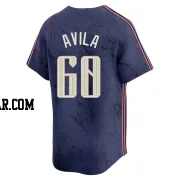Pedro Avila Men's Cleveland Guardians Navy Limited 2024 City Connect Jersey