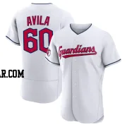 Pedro Avila Men's Cleveland Guardians White Authentic Home Jersey
