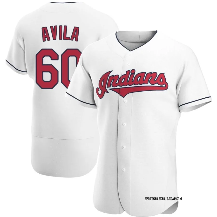 Pedro Avila Men's Cleveland Guardians White Authentic Home Jersey