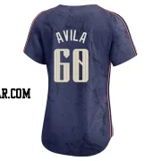 Pedro Avila Women's Cleveland Guardians Navy Limited 2024 City Connect Jersey