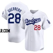 Pedro Guerrero Youth Los Angeles Dodgers White Limited Home Jersey