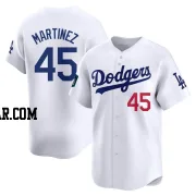 Pedro Martinez Men's Los Angeles Dodgers White Limited 2024 World Tour Seoul Series Home Jersey
