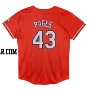 Pedro Pages Toddler St. Louis Cardinals Red Limited Preschool 2024 City Connect Jersey