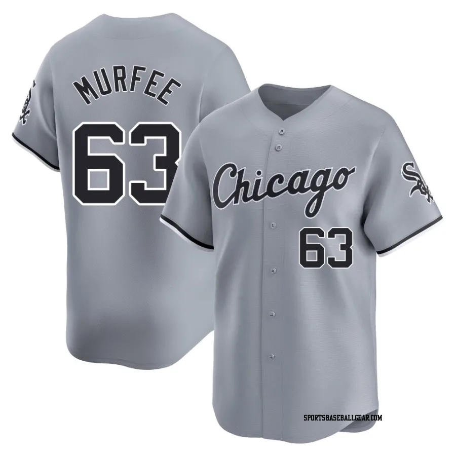 Penn Murfee Men's Chicago White Sox Gray Limited Road Jersey