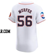 Penn Murfee Men's Houston Astros White Elite Home Patch Jersey