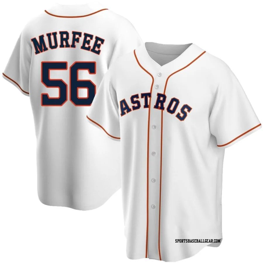 Penn Murfee Men's Houston Astros White Replica Home Jersey