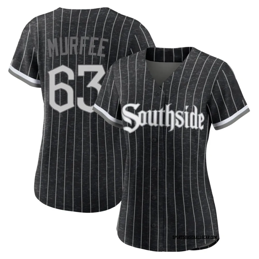 Penn Murfee Women's Chicago White Sox Black Replica 2021 City Connect Jersey