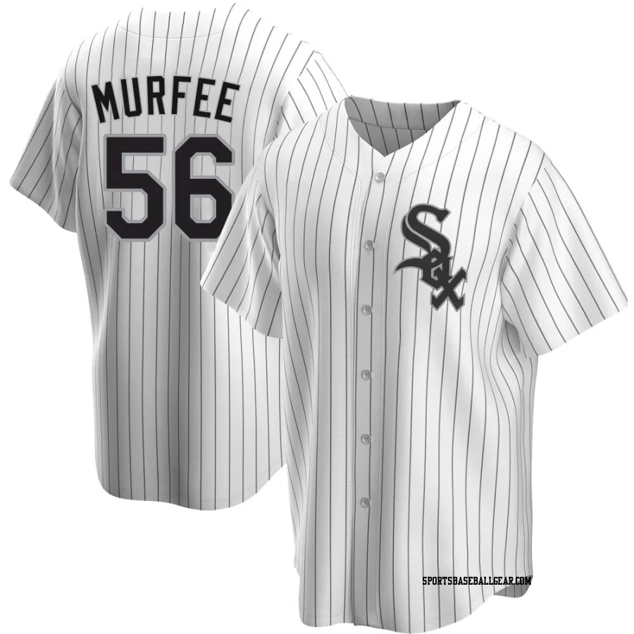 Penn Murfee Youth Chicago White Sox White Replica Home Jersey