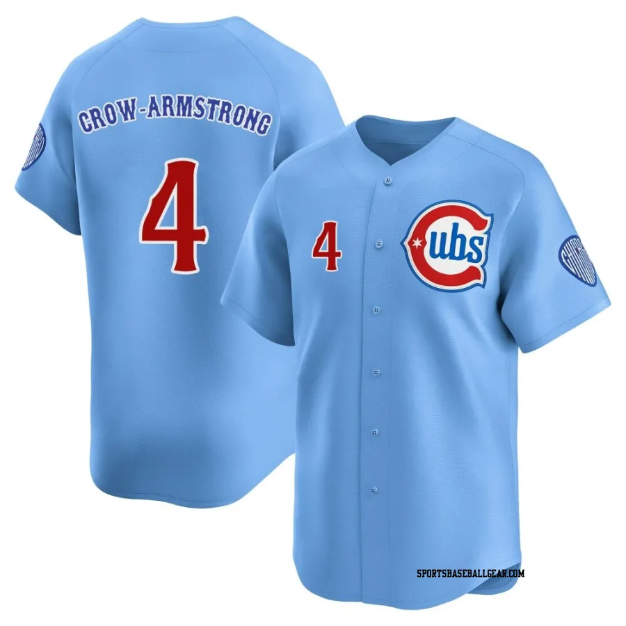 Pete Crow-Armstrong Men's Chicago Cubs Royal Limited 2nd Alternate Jersey