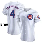 Pete Crow-Armstrong Men's Chicago Cubs White Elite Home Jersey