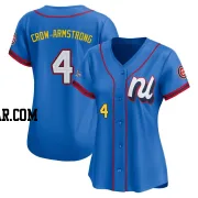 Pete Crow-Armstrong Women's Chicago Cubs Blue Limited National League 2025 All-Star Edition Jersey