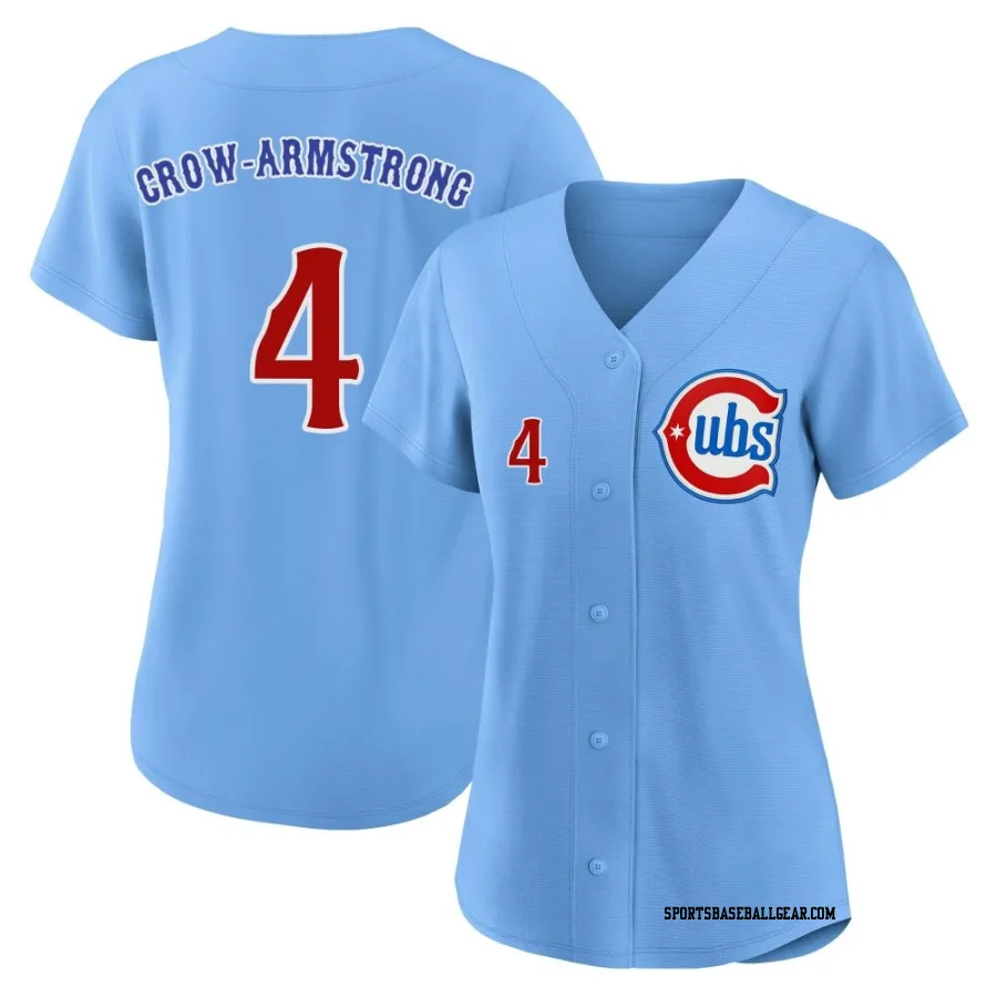 Pete Crow-Armstrong Women's Chicago Cubs Royal Limited 2nd Alternate Jersey