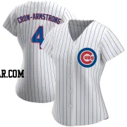 Pete Crow-Armstrong Women's Chicago Cubs White Authentic Home Jersey