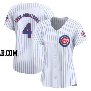 Pete Crow-Armstrong Women's Chicago Cubs White Limited Home Jersey