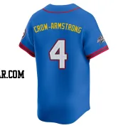Pete Crow-Armstrong Youth Chicago Cubs Blue Limited National League 2025 All-Star Edition Jersey