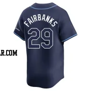 Pete Fairbanks Youth Tampa Bay Rays Navy Limited Away Jersey