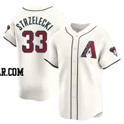 Peter Strzelecki Youth Arizona Diamondbacks White Limited Home Jersey