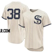 Peyton Burdick Men's Chicago White Sox Cream Authentic 2021 Field of Dreams Jersey