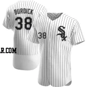 Peyton Burdick Men's Chicago White Sox White Authentic Home Jersey