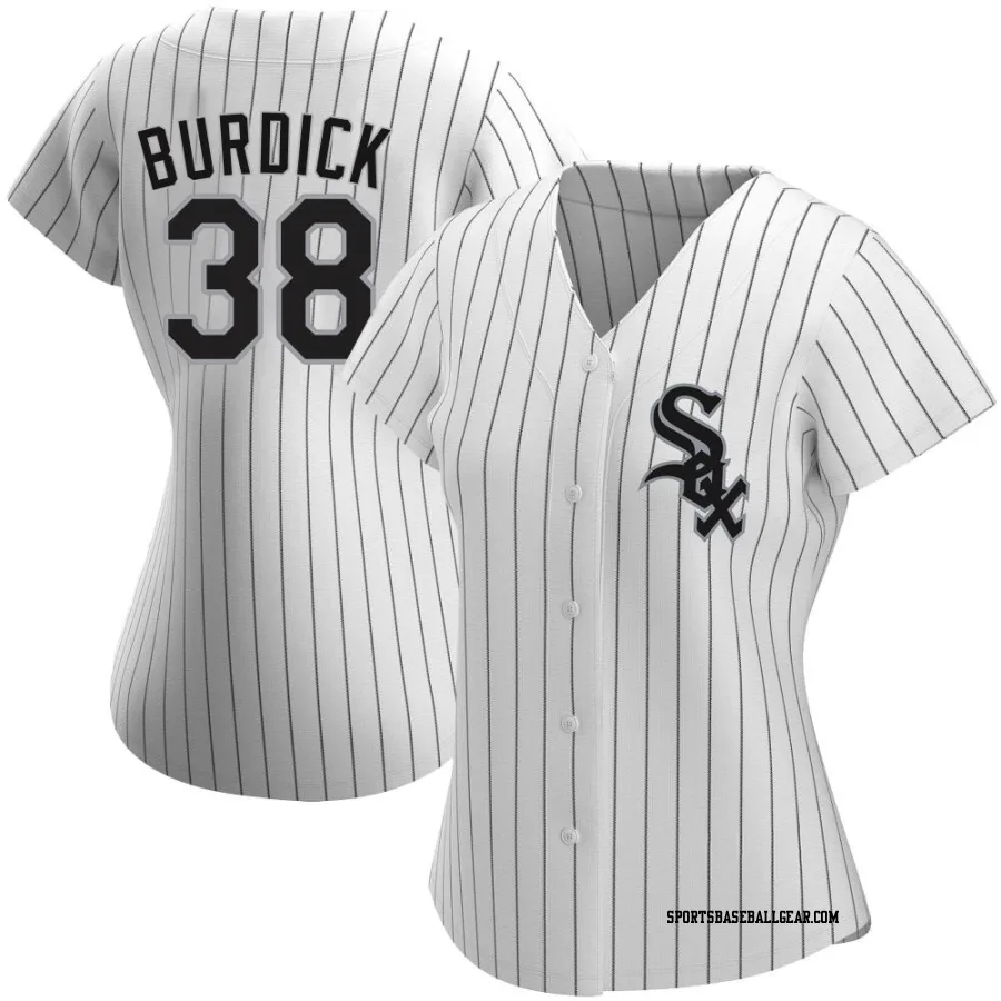 Peyton Burdick Women's Chicago White Sox White Authentic Home Jersey