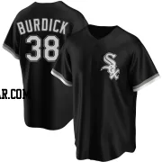 Peyton Burdick Youth Chicago White Sox Black Replica Alternate Jersey
