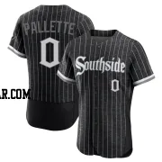 Peyton Pallette Men's Chicago White Sox Black Authentic 2021 City Connect Jersey
