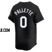 Peyton Pallette Men's Chicago White Sox Black Limited Alternate Jersey
