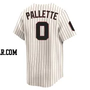 Peyton Pallette Men's Chicago White Sox Cream Limited Throwback Cooperstown Jersey