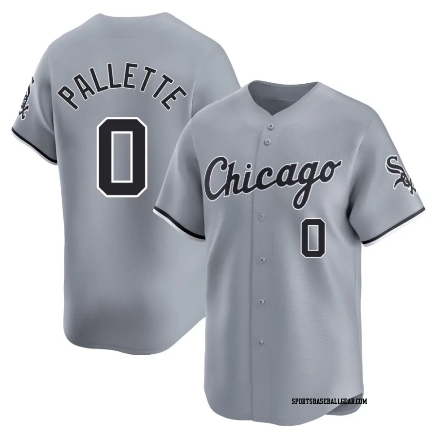 Peyton Pallette Men's Chicago White Sox Gray Limited Road Jersey