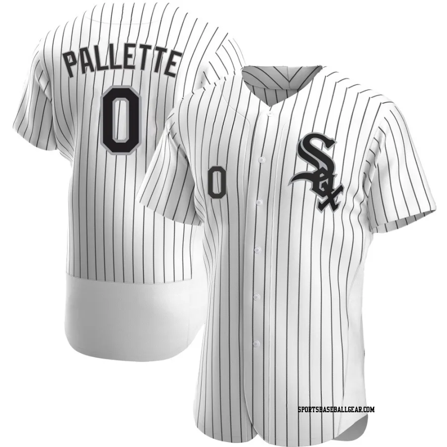Peyton Pallette Men's Chicago White Sox White Authentic Home Jersey