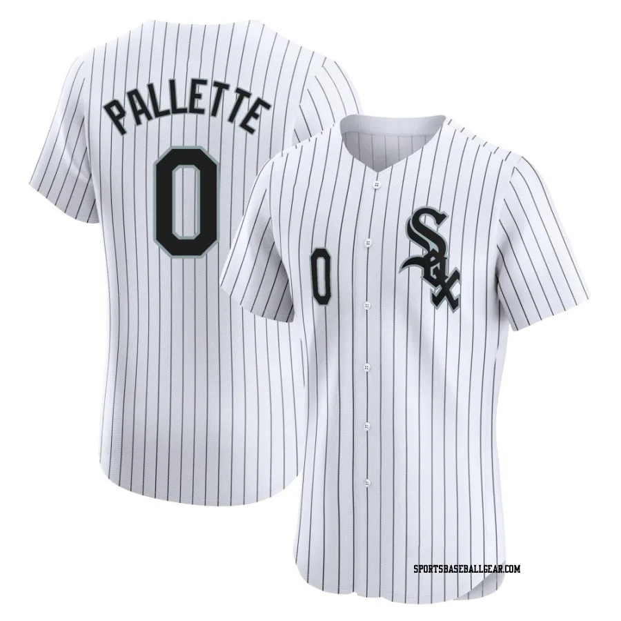 Peyton Pallette Men's Chicago White Sox White Elite Home Jersey